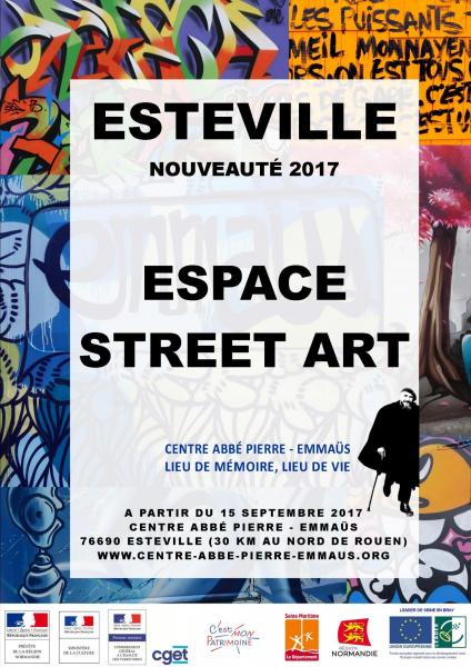 Affiche espace street art 2017