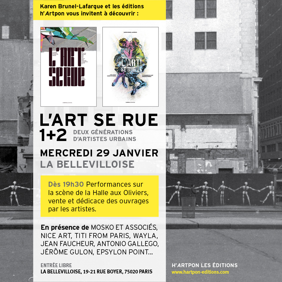 Flyer l art se rue bellevilloise